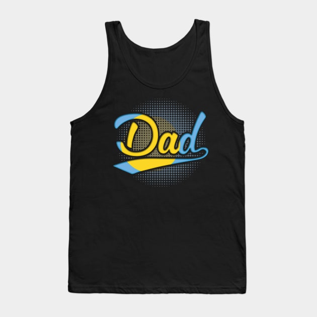 Palauan Dad - Gift for Palauan From Palau Tank Top by Country Flags